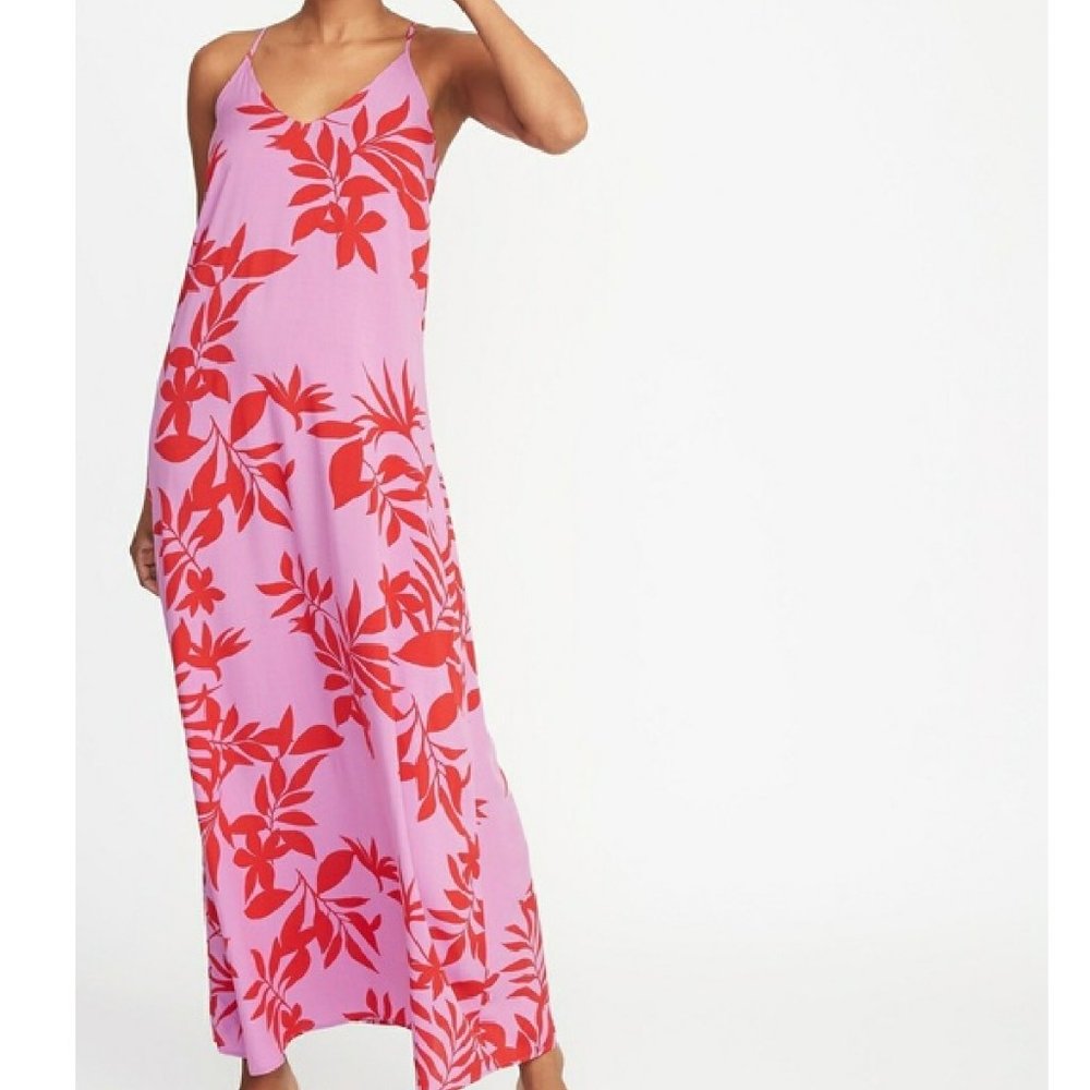 Old Navy Tropical Maxi Dress